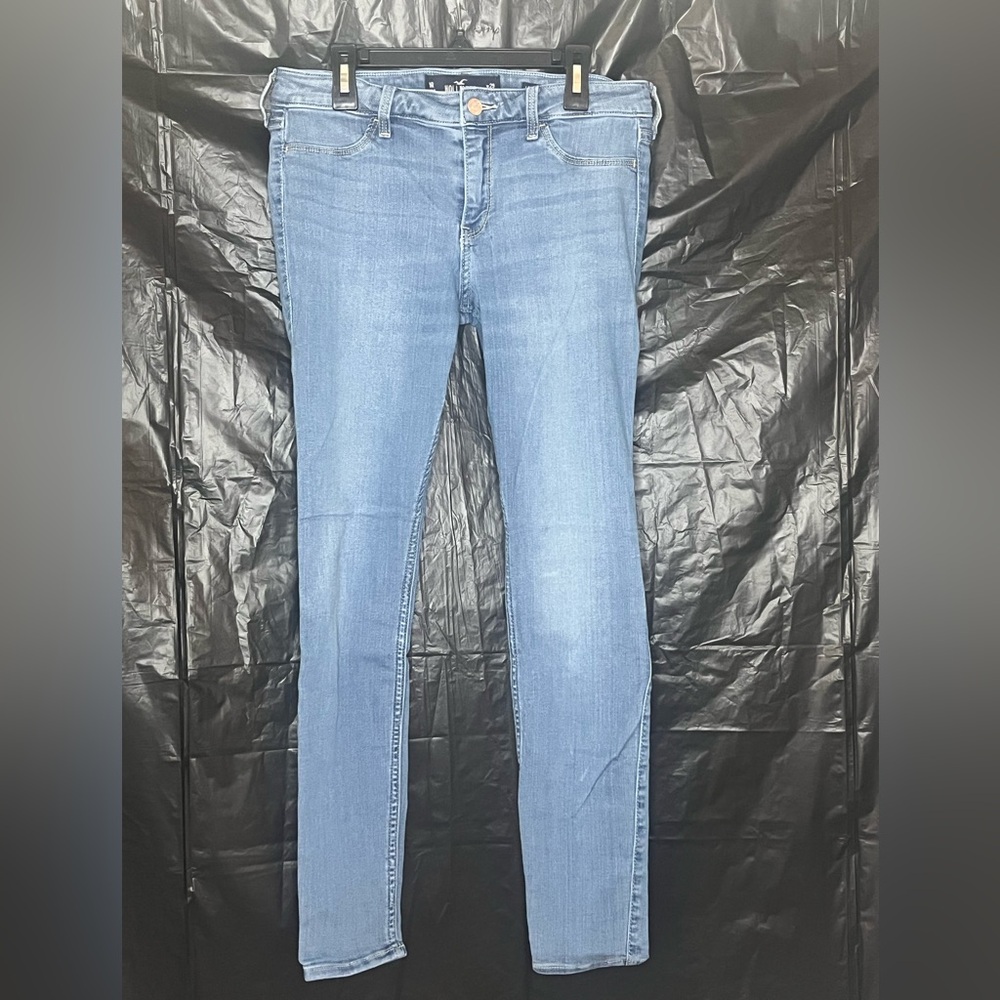Hollister Light Blue Low-Rise Jeans